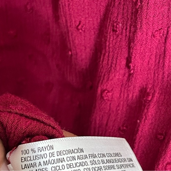 Knox Rose Short Sleeve V Neck Textured Dress Size XS - Picture 8 of 8